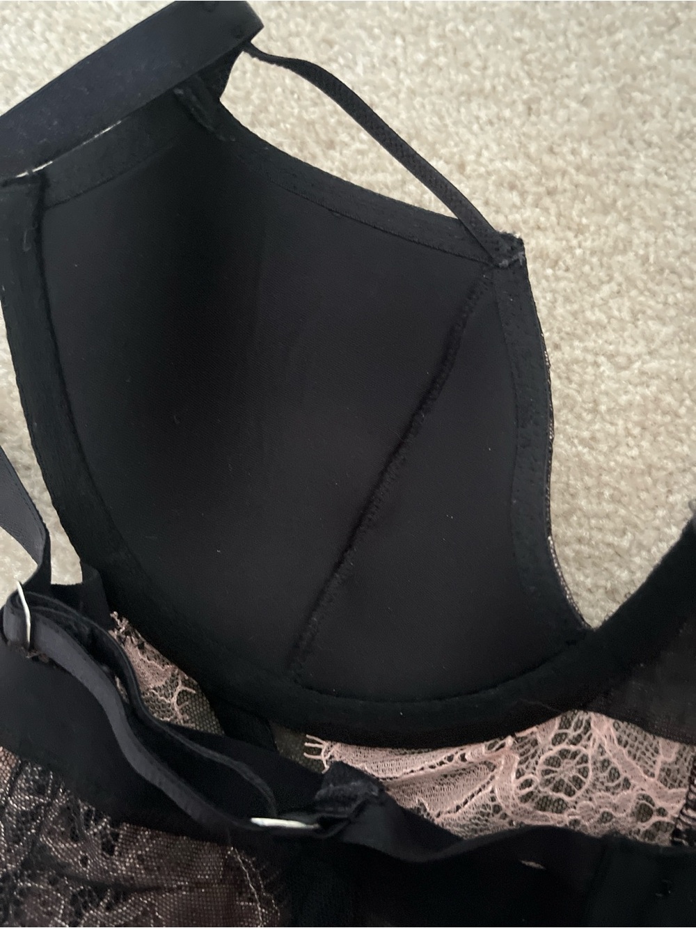Victoria's Secret *Dream Angels* Lace Garter Corset Bustier- 36C *NWT* - Picture 7 of 8